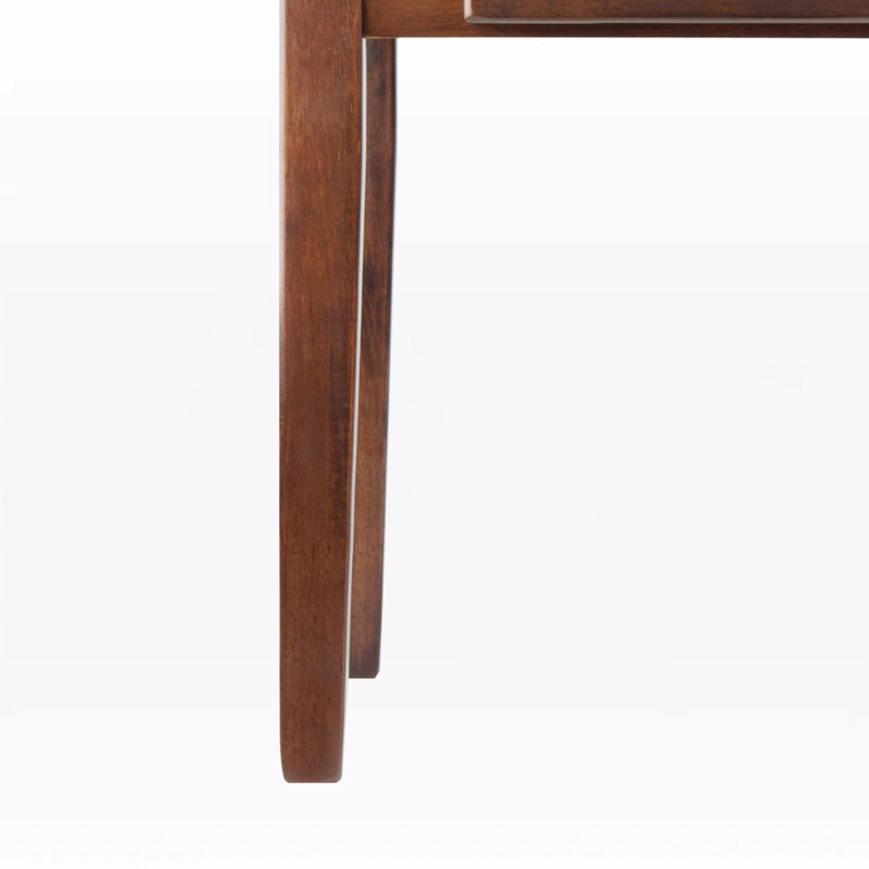 Rochester End Table with Storage features a brown finish, 20'' H X 20'' W X 20'' D