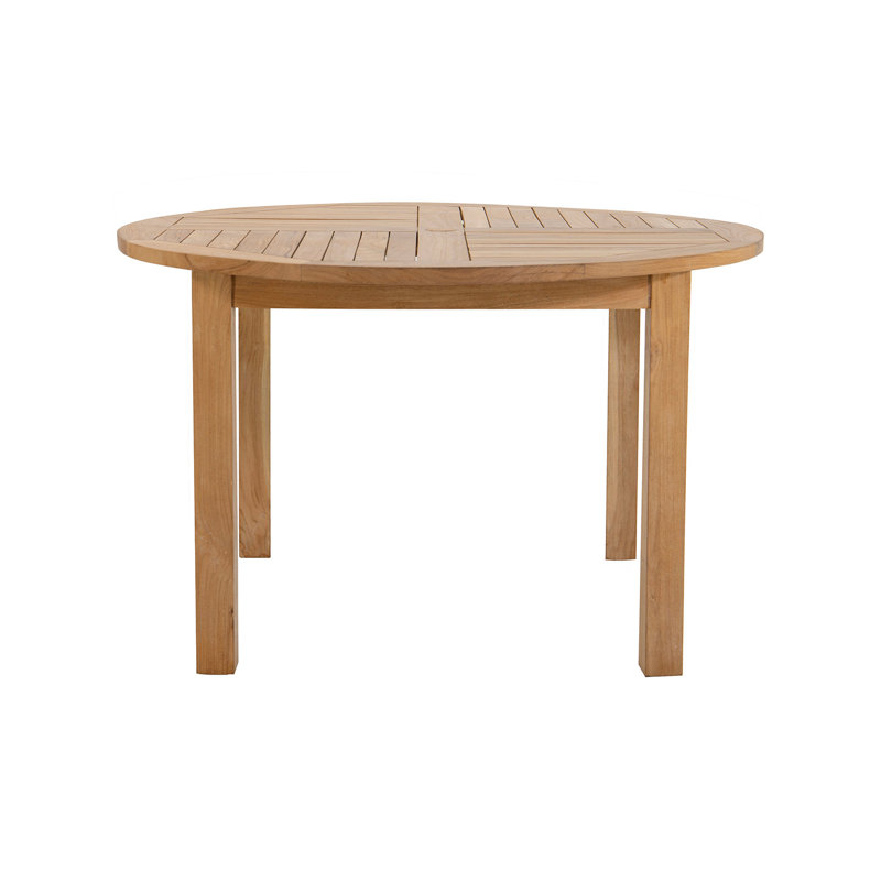Monterey Outdoor 5 - Piece Teak Dining Set with Cushions, Sapphire