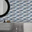 Carreau de mosaïque auto-adhésif en aluminium 33 po x 22 po-61767074-122781819