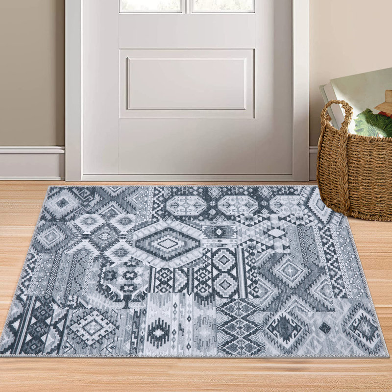 Tapis Ryma avec envers antidérapant, Rectangle 3 pi x 5 pi