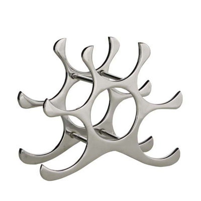 6 Bottle Tabletop Wine Rack