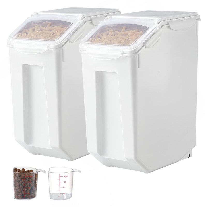 Bac à farine pour cuisine 4,5Gal / 20Lx2