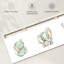 «Playful Baby Elephants Smudge», reproduction sur toile-320381718