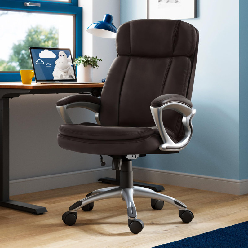 Big and Tall High Back Executive Office Ergonomic Gaming Computer Chair with Layered Body Pillows, Contoured Lumbar Zone