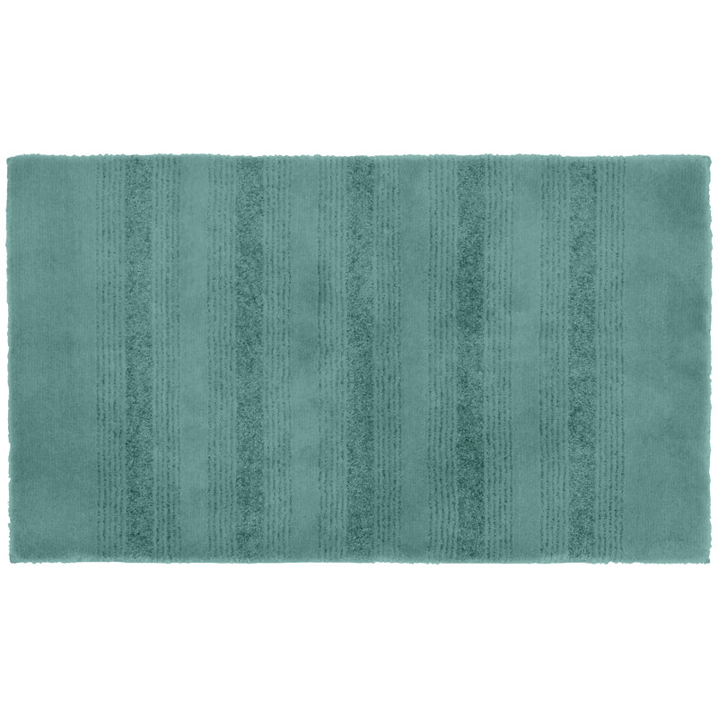 Nylon Bathroom Mat with Non-Slip Appliance Niala, Écume de mer, 2 pi x 3 pi 4 po