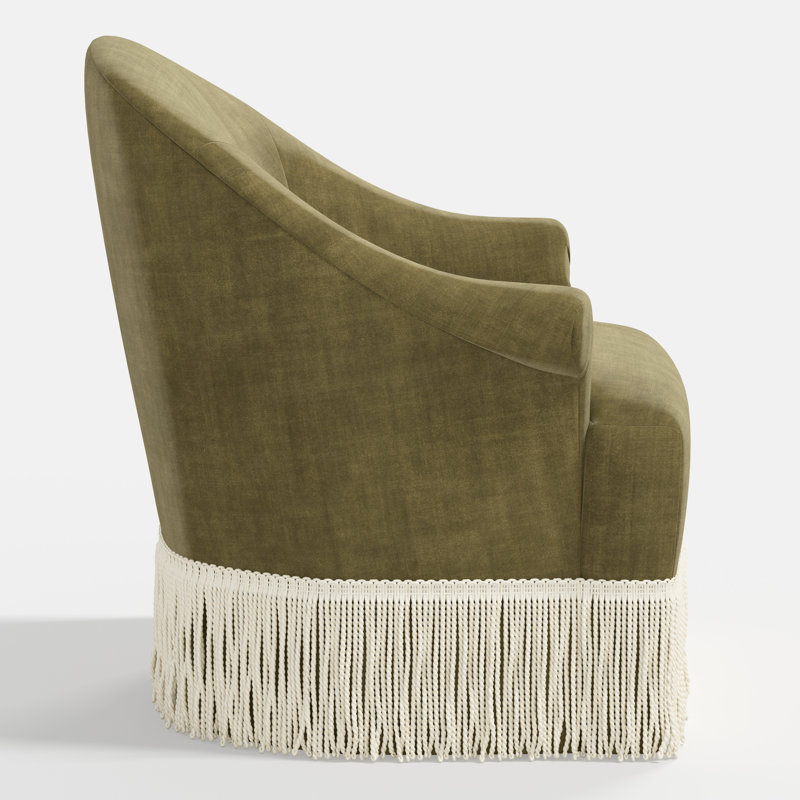 Marie 32 Wide, Moss Performance Velvet