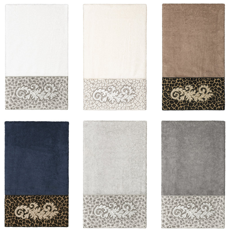 April Turkish Cotton Bath Towel, White