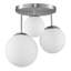 Brent Glass Semi Flush Mount