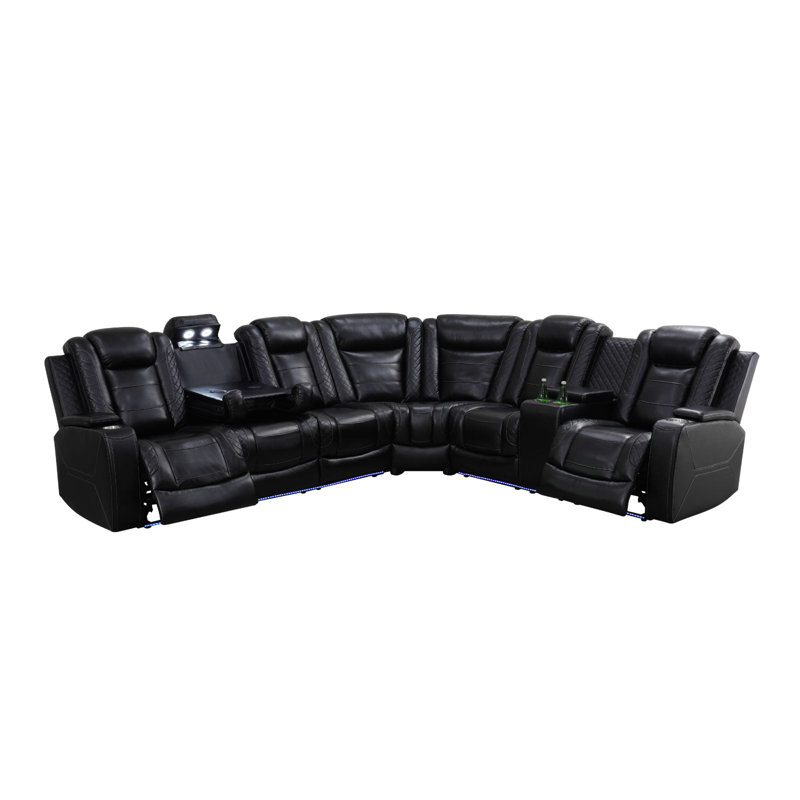 Fauteuil inclinable électrique avec éclairage DEL