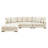 Aubriel Corduroy L-Shaped Sectional-1272993074