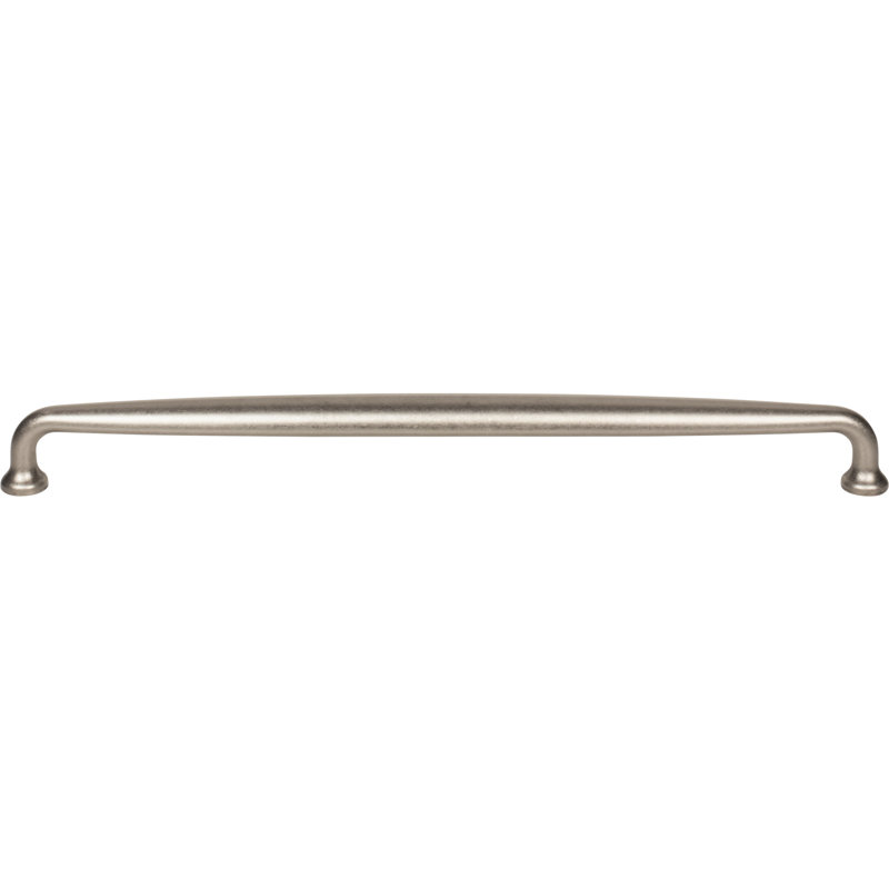 Charlotte 12" Center to Center Pull, Pewter Antique