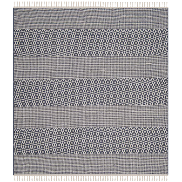 Annia Hand Woven Cotton Striped Rug