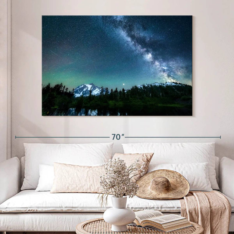 Alvord Mount Shuksan Starry Night, 34" H x 51" W