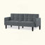 Velvet Futon Couch-1275044675