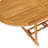 Quadrello 6 - Person Teak Wood Patio Dining Set with Extendable Oval Table