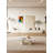 Minimalist Floor TV Stand, No Assembly Required, Long Media Console with Hidden Storage Drawers-1653399563-1653399562