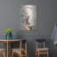 'Abstract Flower 3' by Design Fabrikken Metal Wall Art-1909189752