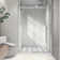 Advanced Shower Door with Adjustable Soft-Closing Function and Multiple Protective Features