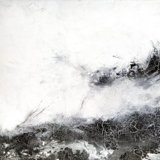 Black & Gray II - Artist Enhanced Canvas Print