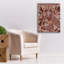 «Colorful Abstract Brown Earth Fluctuation» par Sabrina Balbuena, art mural sur toile, 26 po x 34 po-117453024