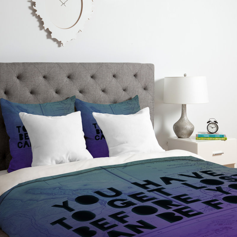 Leah Flores Polyester Duvet Cover, Twin/Twin XL Duvet Cover + 1 Standard Sham