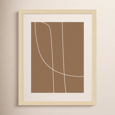 Modern Line Abstract 1 Print