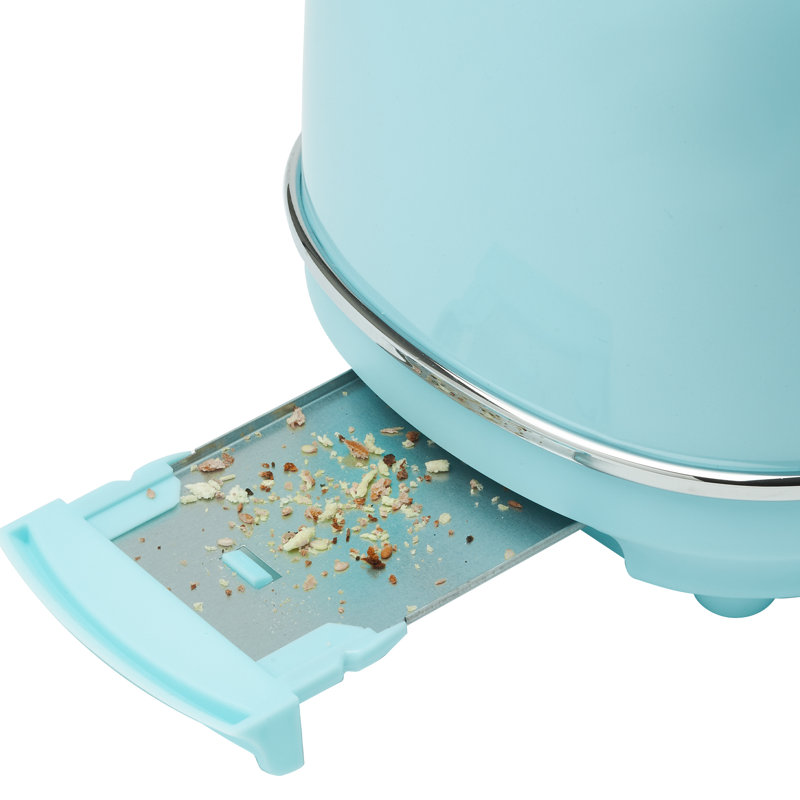 Ensemble turquoise HADEN avec grille-pain à 2 tranches et cafetière