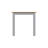 Daris 80cm Square Dining Table. Solid Oak.-1256521085