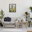 "Butterfly And Yellow Daisies" par Sara G., motifs sur toile-1223763004-1223763007