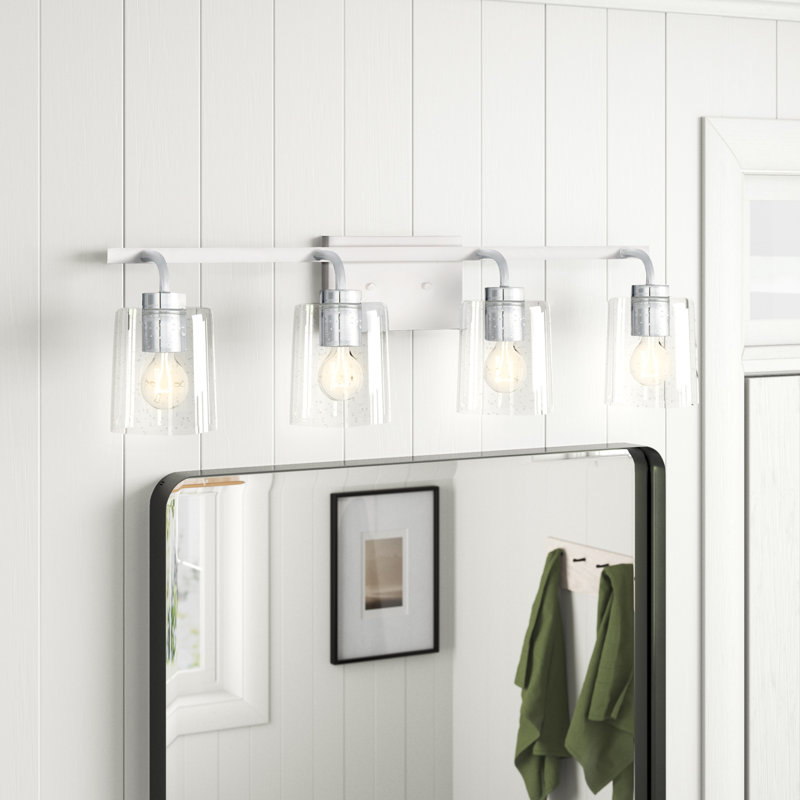 Greyson 4 - Light Dimmable Vanity Light, Chrome