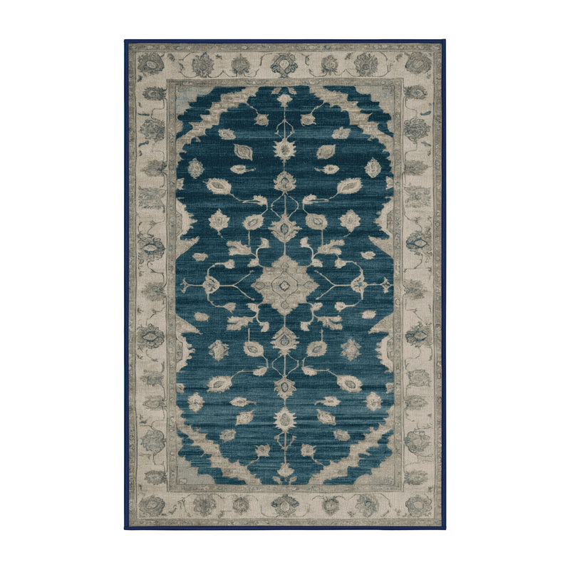 Tapis gris lavable à la machine, Rectangle 2 pi x 3 pi