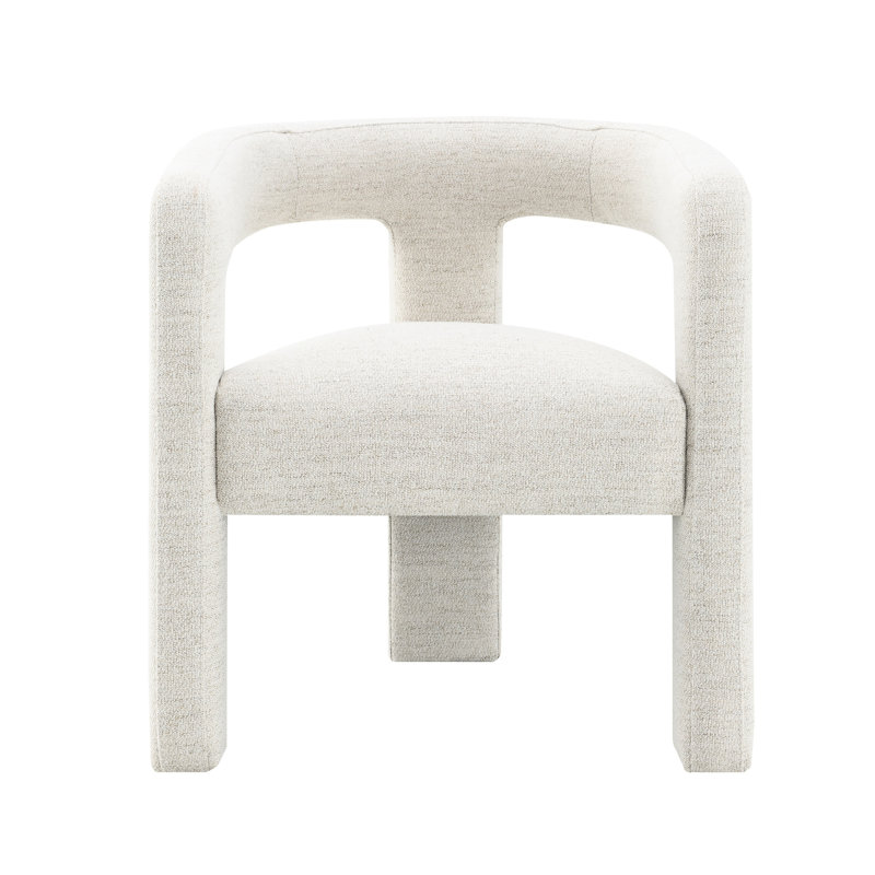 2 chaises d'appoint Beige Boucle - confort contemporain. Fabrication en bois et en plastique. Pas d'assemblage. 220 lb, support de poids de 27 po de hauteur avec accoudoirs, 12 po d'économie d'espace dans le dos