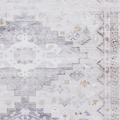 Handwoven Grey/Beige Rug