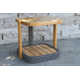 Estate 3 Pc. Modern Wicker Seating Group With Matching Accent Table
