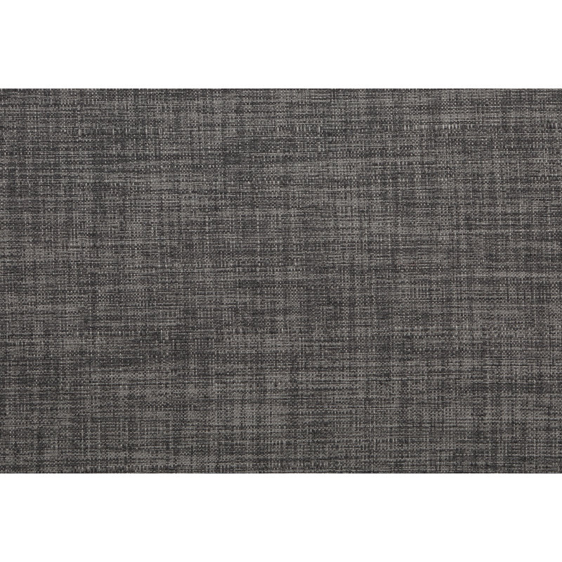 Tabouret de bar Marian (ensemble de 2), Siège gris / cadre noir
