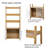 Bookcase With Dog Crate And Ladder