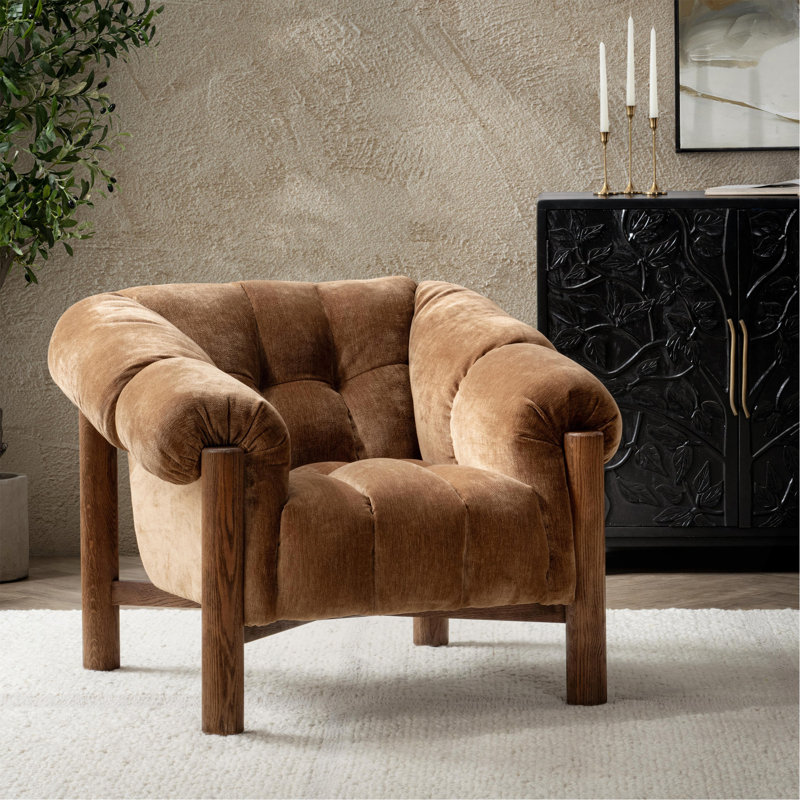 Fauteuil d'appoint Sansa, bronze