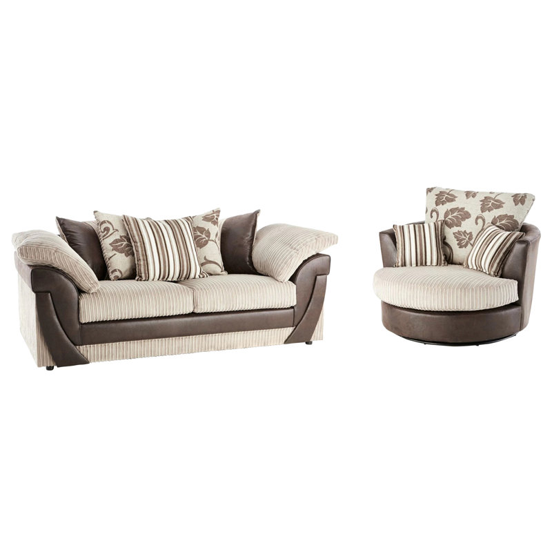 Buker 2 - Piece Living Room Set