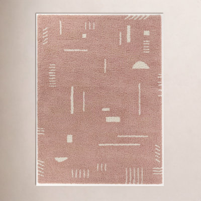Morin Geometric Shag Rug