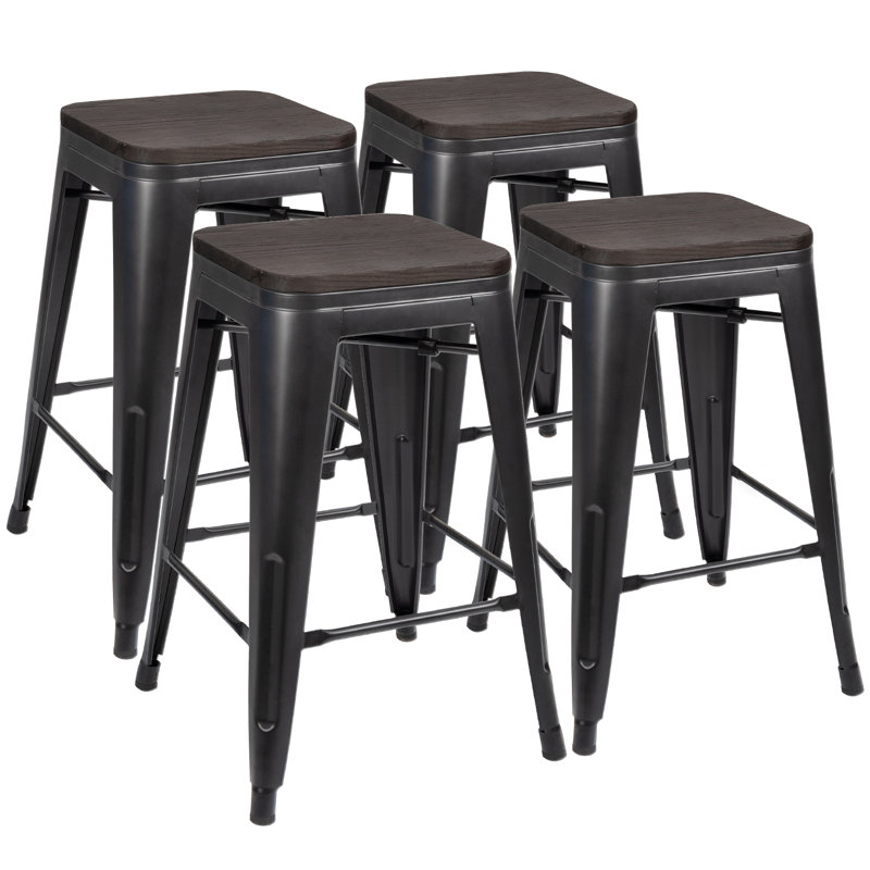 Mattapoisett Counter Stool, Black