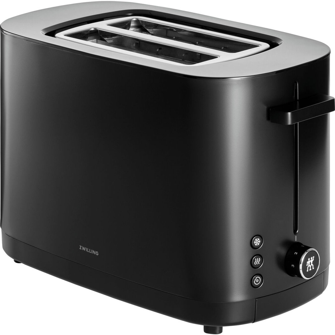 ZWILLING Enfinigy, 2-Slice Toaster, Extra Wide 1.5" Slots for Bagels and Toast ZWILLING J.A. Henckels Color: Black