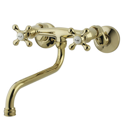 Robinet de salle de bain mural Vintage