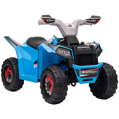 Kids ATV Quad Car, 6V Four-Wheeler for Kids with Forward Backward Function