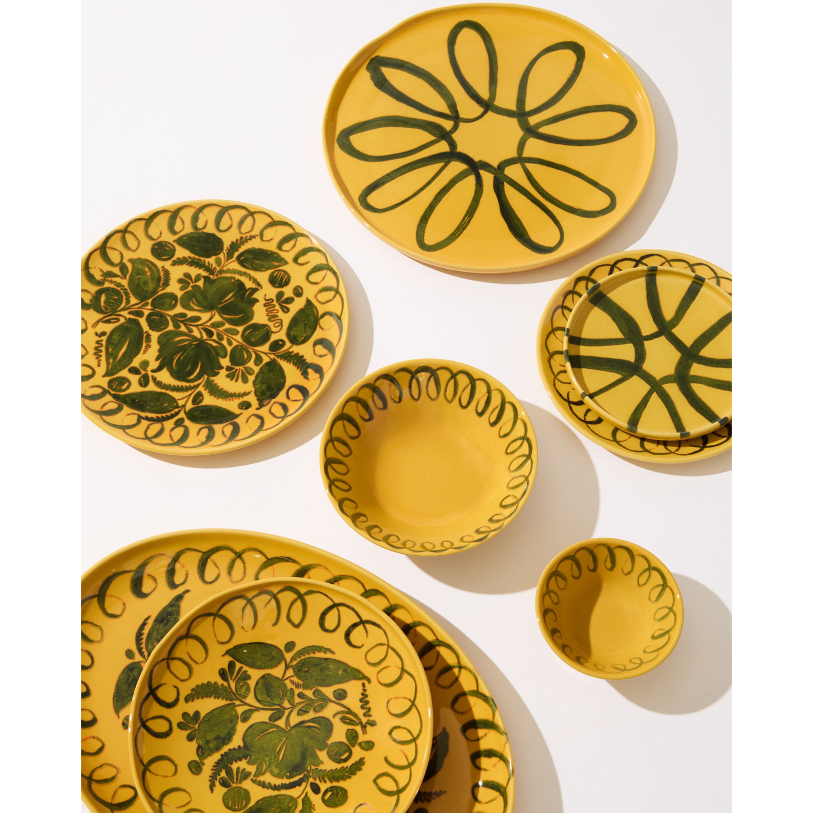Hartley Appetizer Plate, Mustard