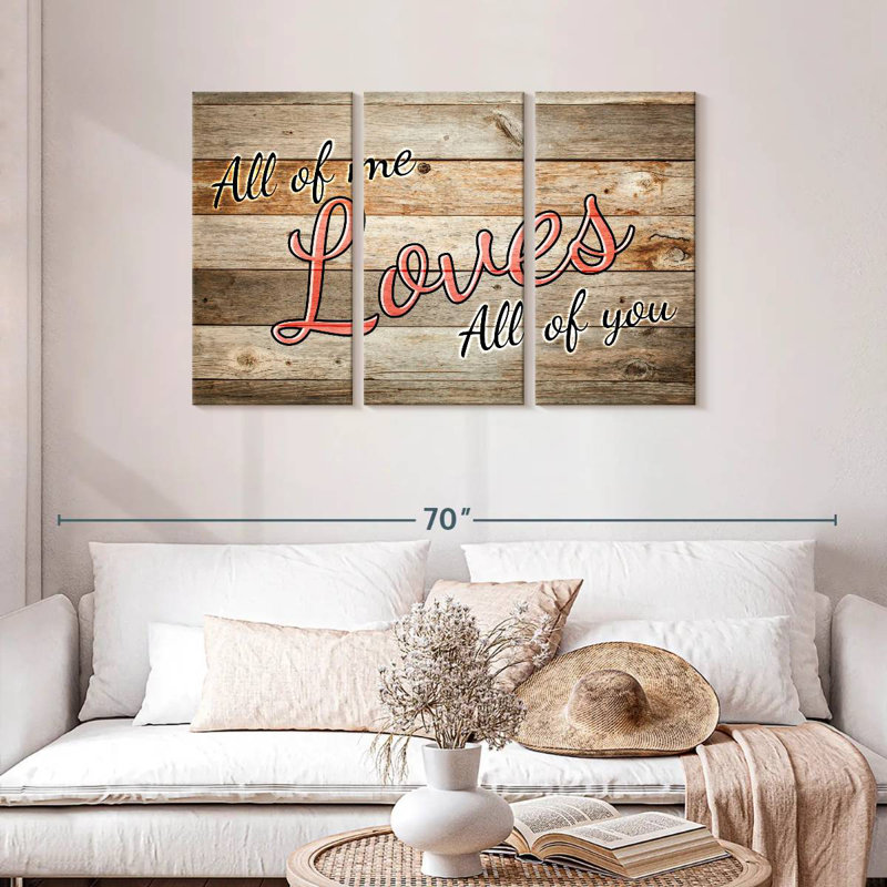 Plaque murale «All Of Me», H 28 po x l 45 po