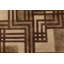 Tapis de couloir géométrique antique en soie noué à la main 5 pi 1 po x 10 pi 4 po Doris Leslie Blau