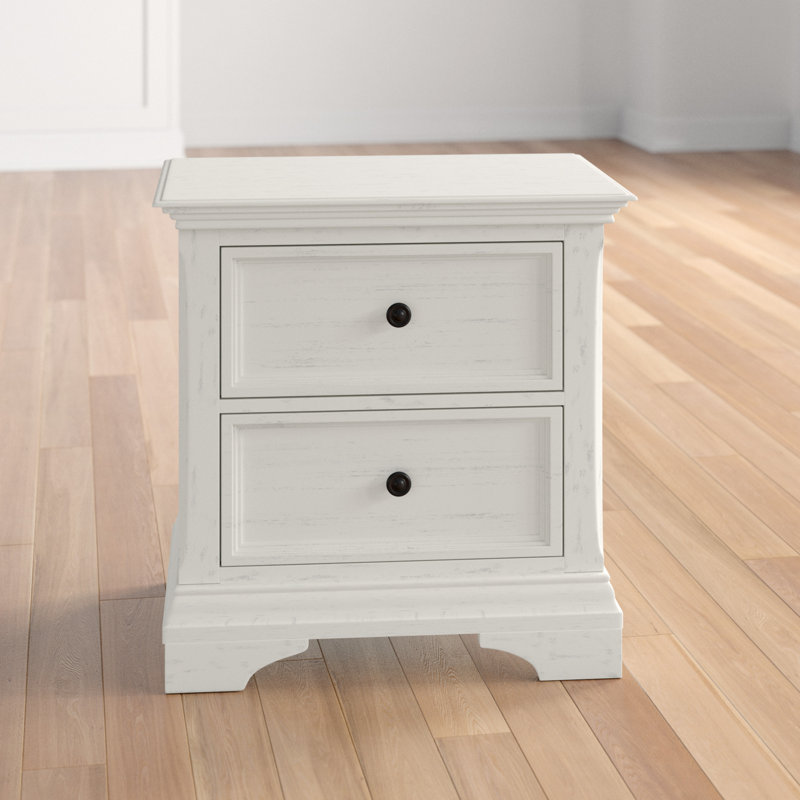 Table de chevet 2 tiroirs Shayla
