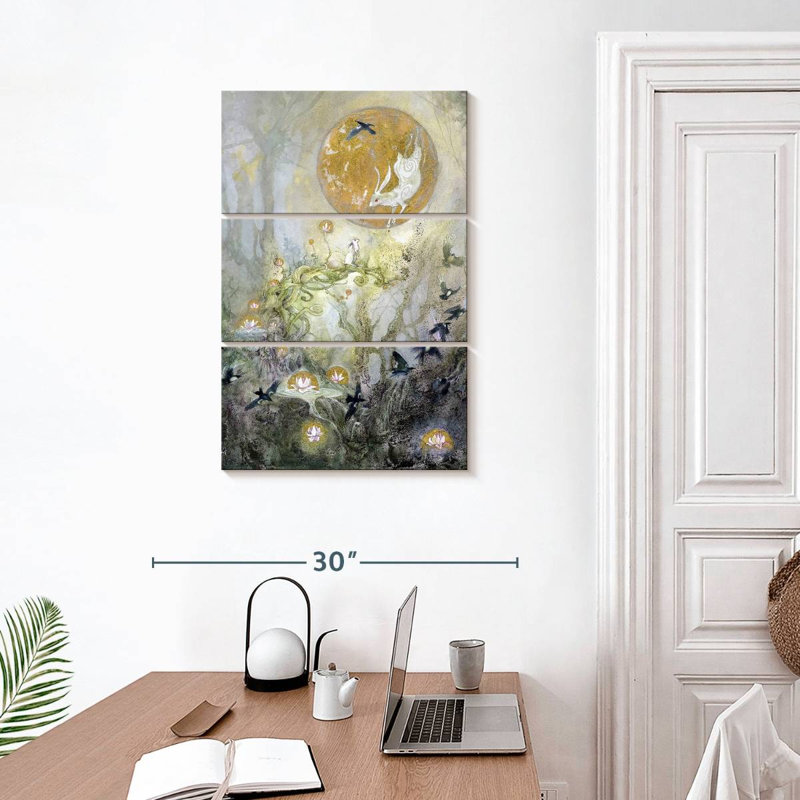 Kelan Moongazing, 32" H x 20" W