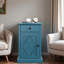 Table de bout classique avec ports USB, tiroir et armoire spacieuse-191973645