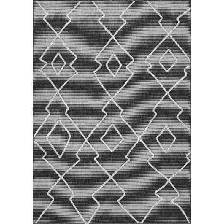 Kharter Geometric Indoor / Outdoor Rug